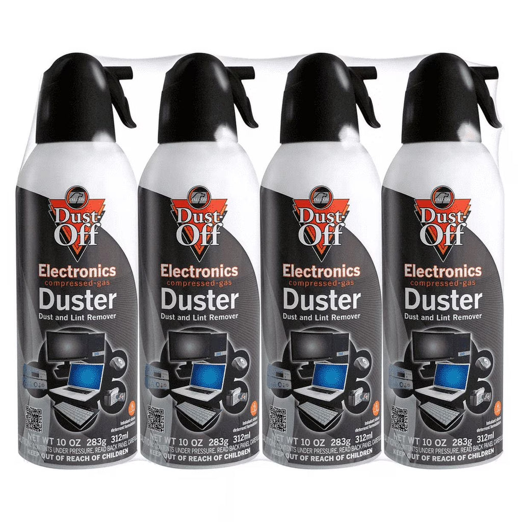 2 Pack | Falcon  Compressed Gas Duster (10Oz., 4 Pack)