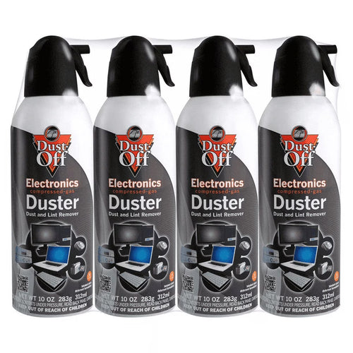 2 Pack | Falcon  Compressed Gas Duster (10Oz., 4 Pack)