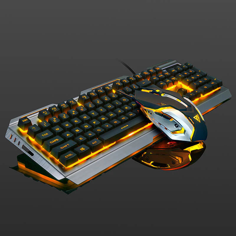 Glowing Gaming Keyboard and Mouse Combo