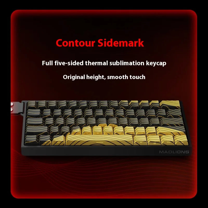 Madcatz Mad60 Mad68 HE 8K Mechanical Keyboard Magnetic Switch Wired 60% 68% Gaming Keyboards Rapid Trigger Rgb Customs Keyboards
